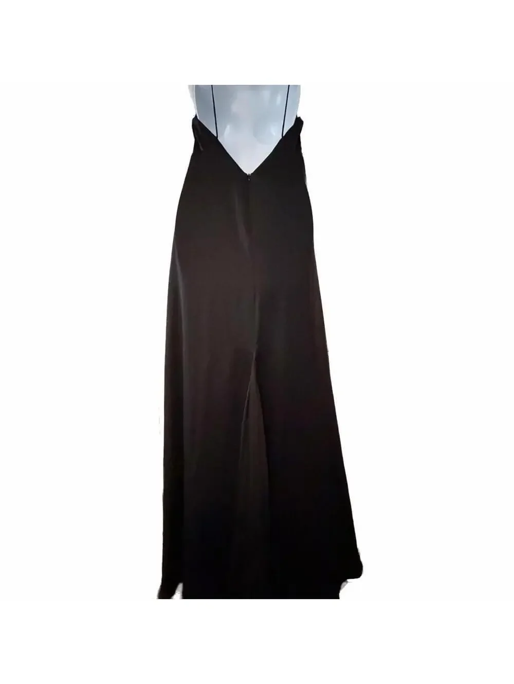 NWT Black Free People x Fame & Partners Rosabel Maxi Slip Dress, size 8